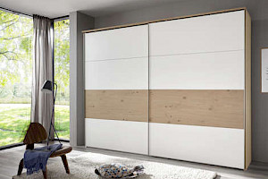Kleiderschrank Balkeneiche Lack Z21848